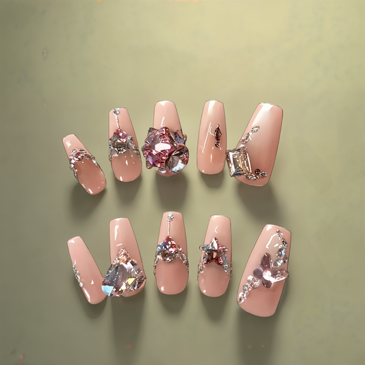 Snow Light Press-on Nails