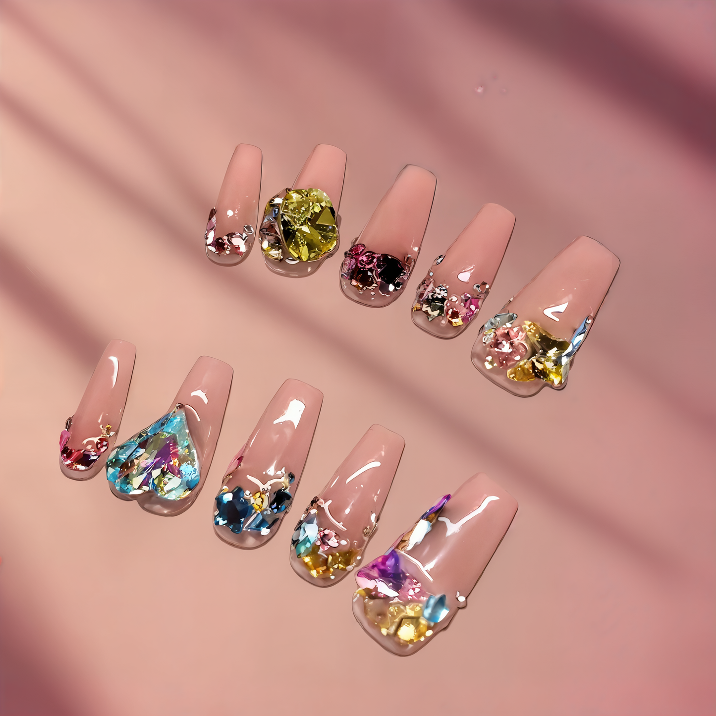 Spring Blooming Symphony Press-on Nails