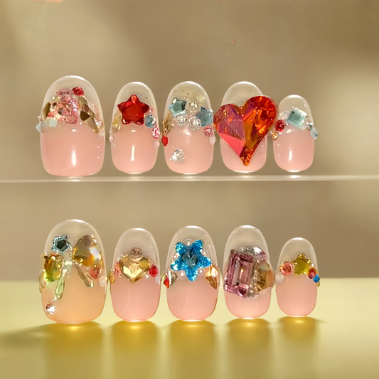 Candy Crush Press-On Nails