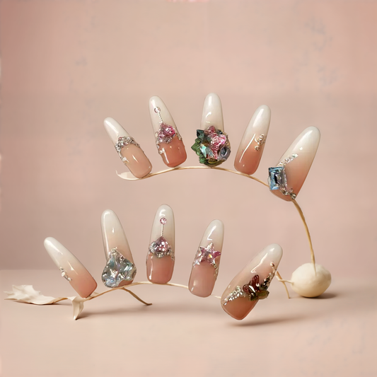 Snow Light Press-on Nails