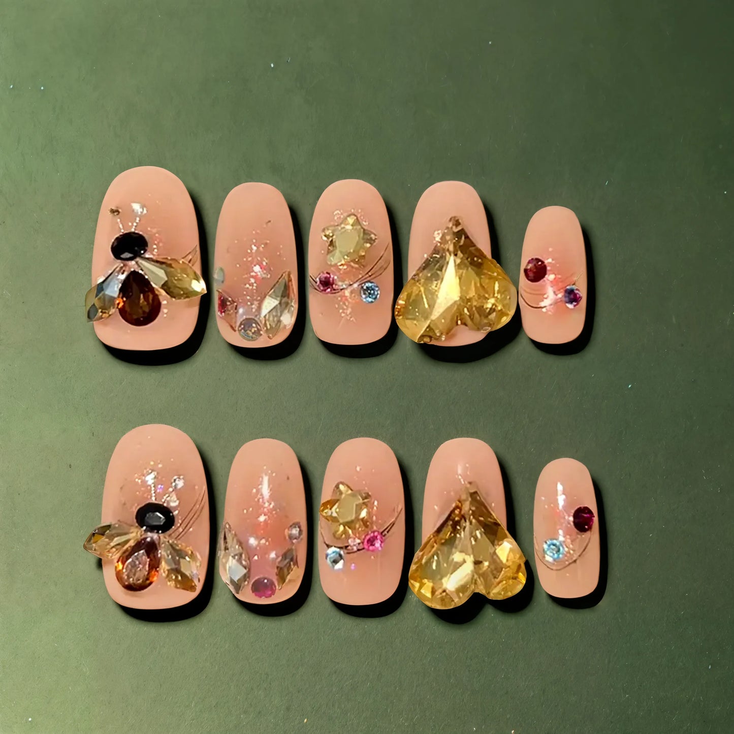Buzz & Bling Press-On Nails